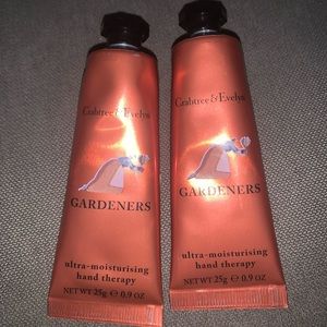 2x Crabtree & Evelyn Gardeners ultra moisturing hand therapy 25g 0.9oz NEW